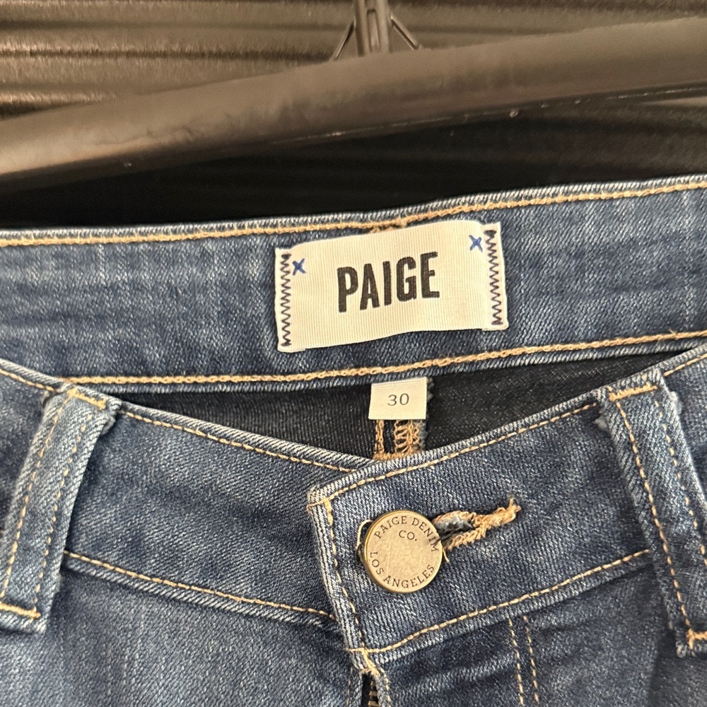 PAIGE Women's Classic Denim Jeans size 30